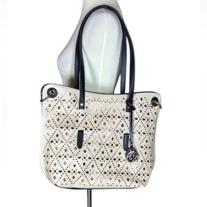 M.C. Marc Chantal perforated tote bag New with tag